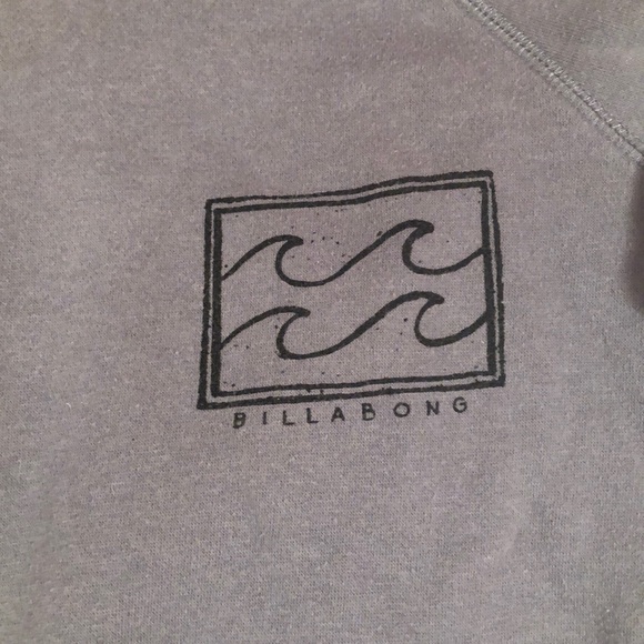 gray billabong hoodie! - Picture 2 of 4